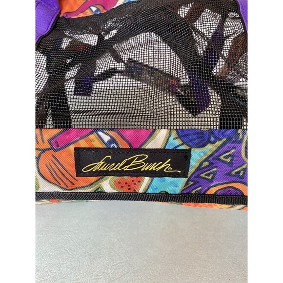 NEW w TAGS Laurel Burch Art Cat/Sm Dog Carrier Soft Top Tote Fabric Mesh Bag - Picture 3 of 11